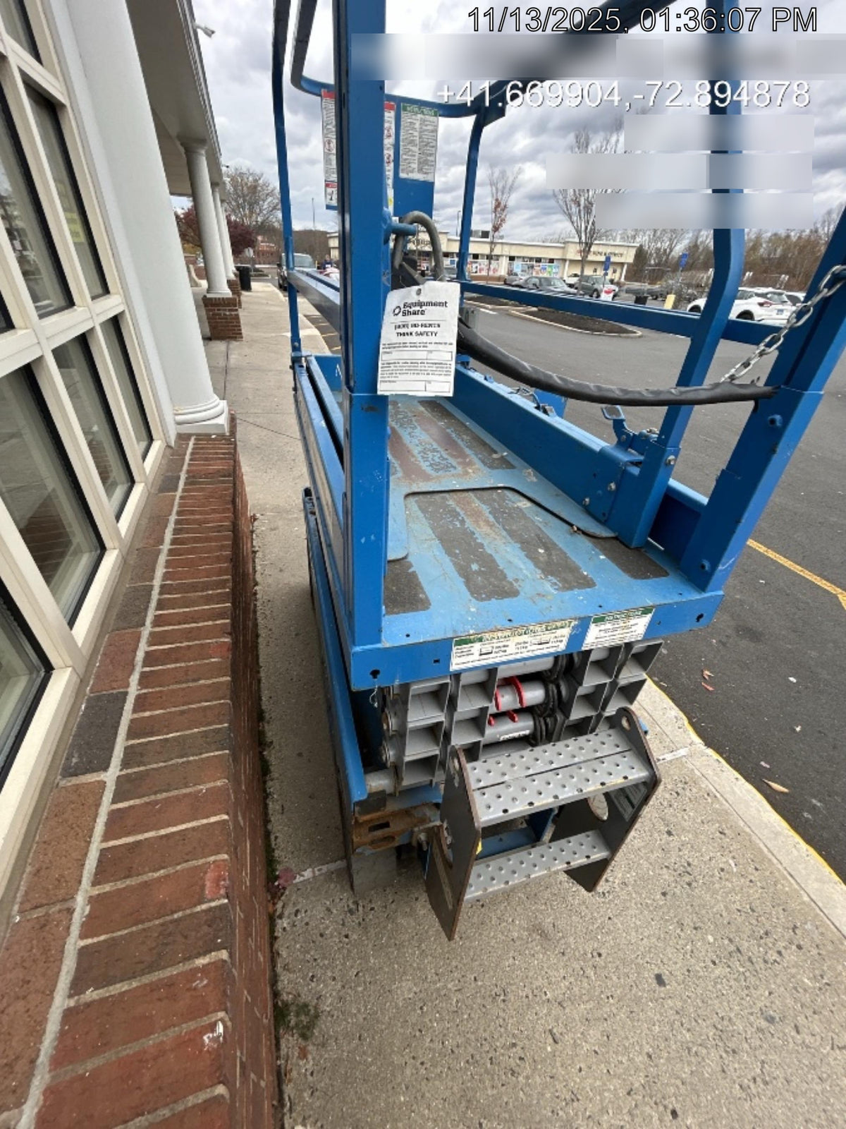 2020 Genie GS-1930 Fixed rails with chain entry gate - Pre A92.20