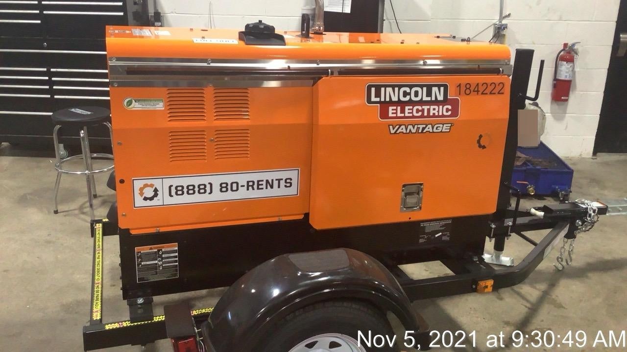 2021 Lincoln Electric Vantage 322 VANTAGE 322 READY-PAK 3
