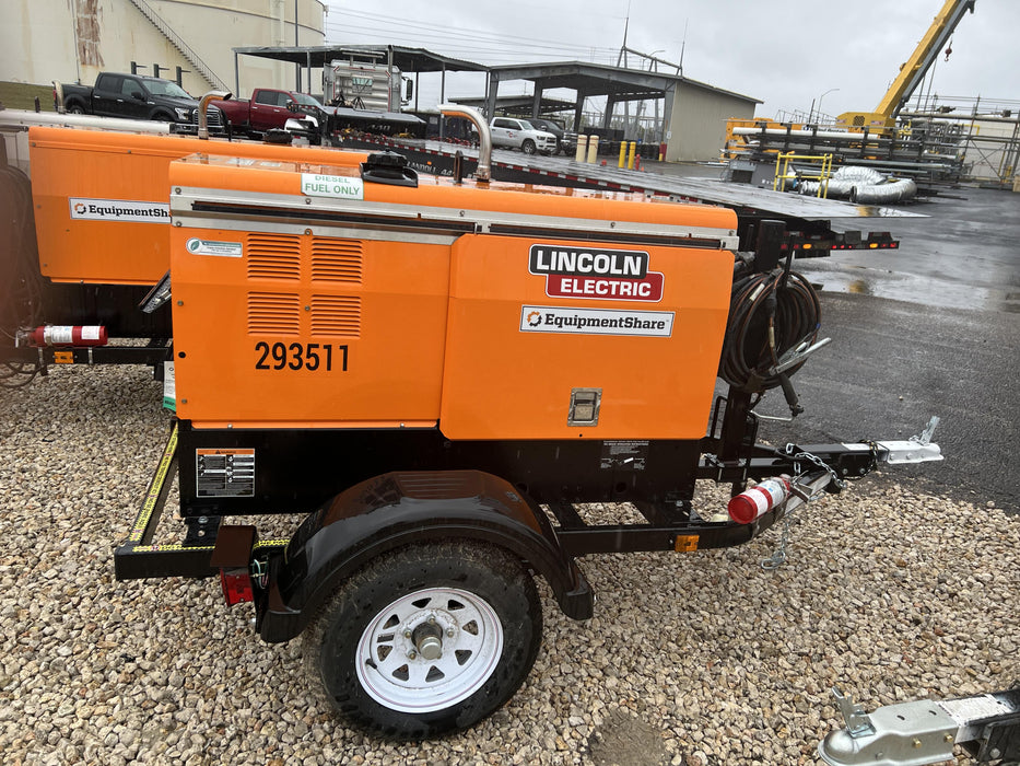 2022 Lincoln Electric LE400 Kubota V1505, Trlr, Cable Rack, Light Kit, ES Decals, T3