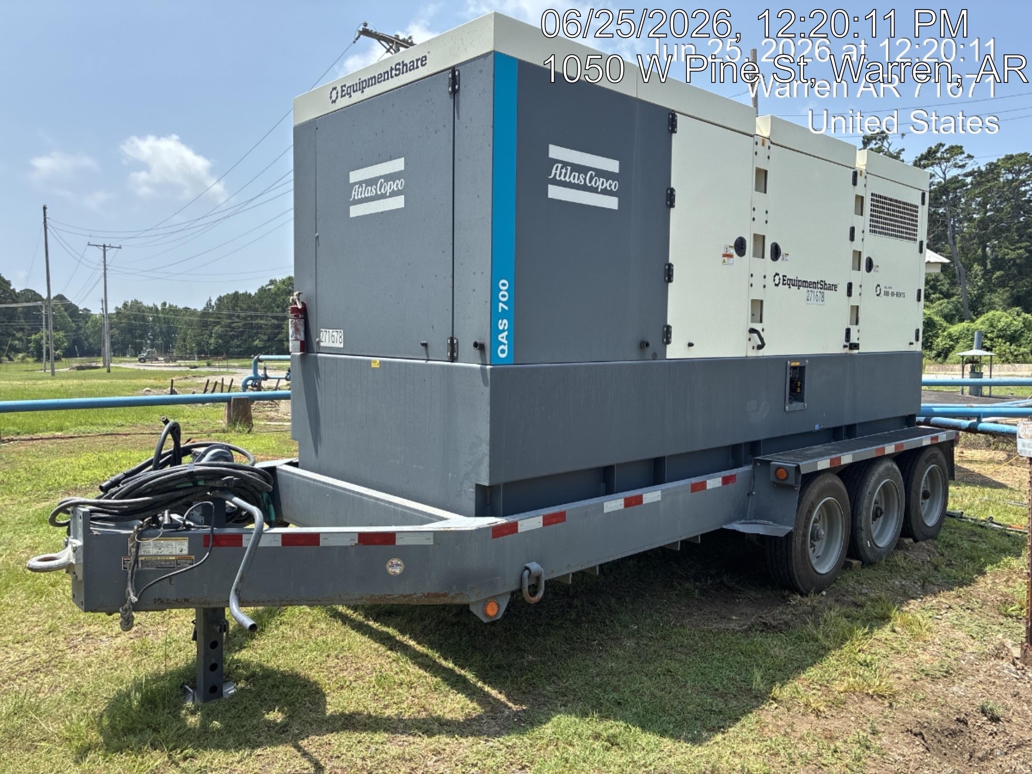 2022 ATLAS COPCO QAS 700