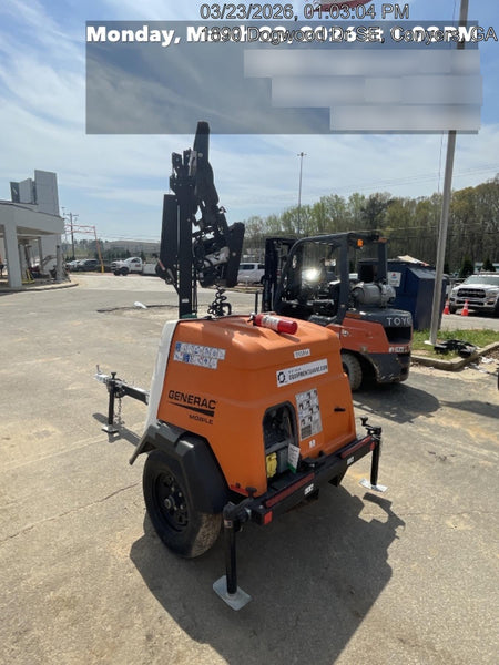 2024 Generac MLT2 Diesel, Flex Switch 120V Input, Powerzone Controller, 
(4) 320W LED Lights, 4kW Generator, 39.9 Gal Fuel Tank, 2" Ball, T3