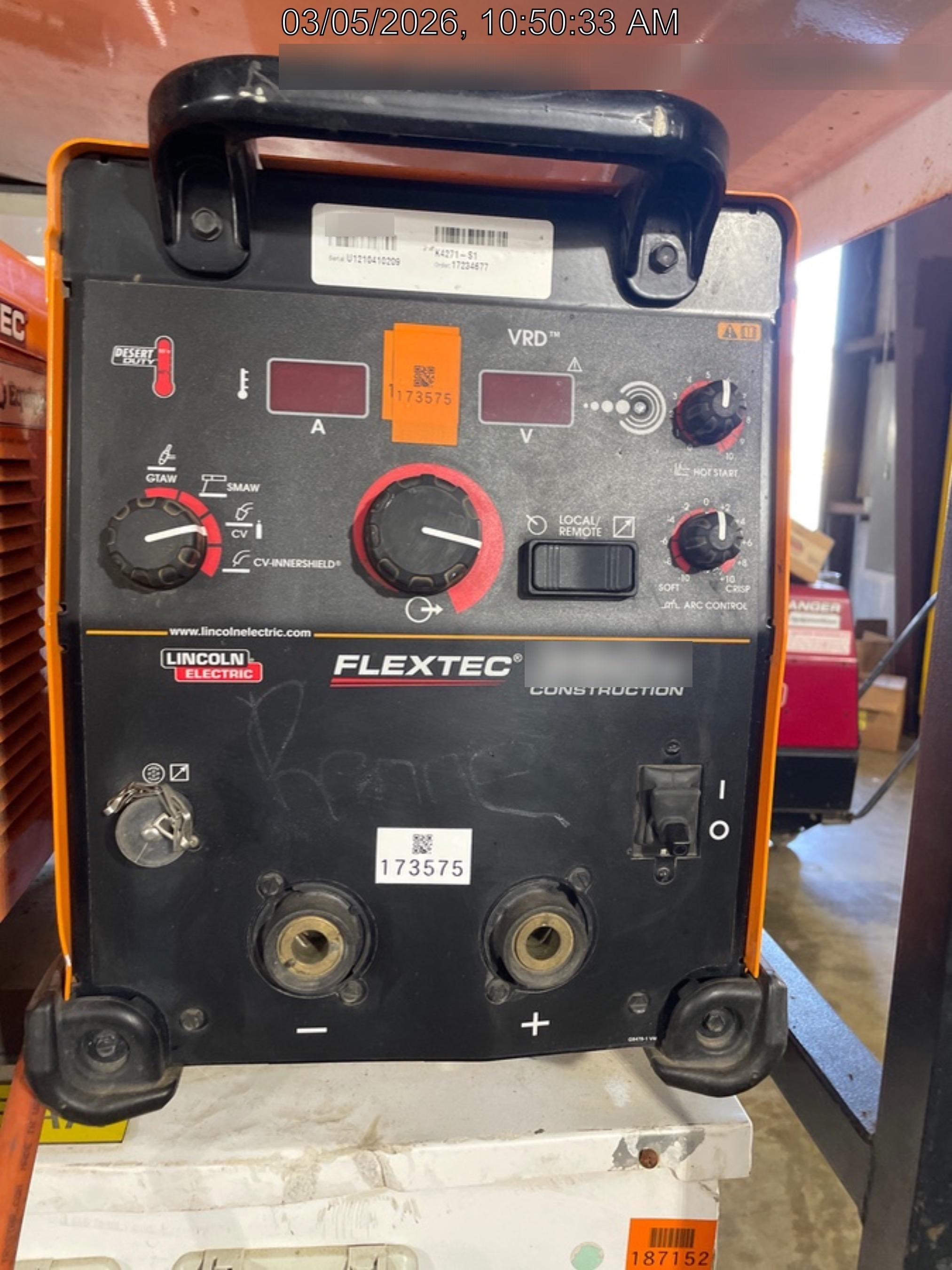 2021 LINCOLN ELECTRIC FLEXTEC 350X