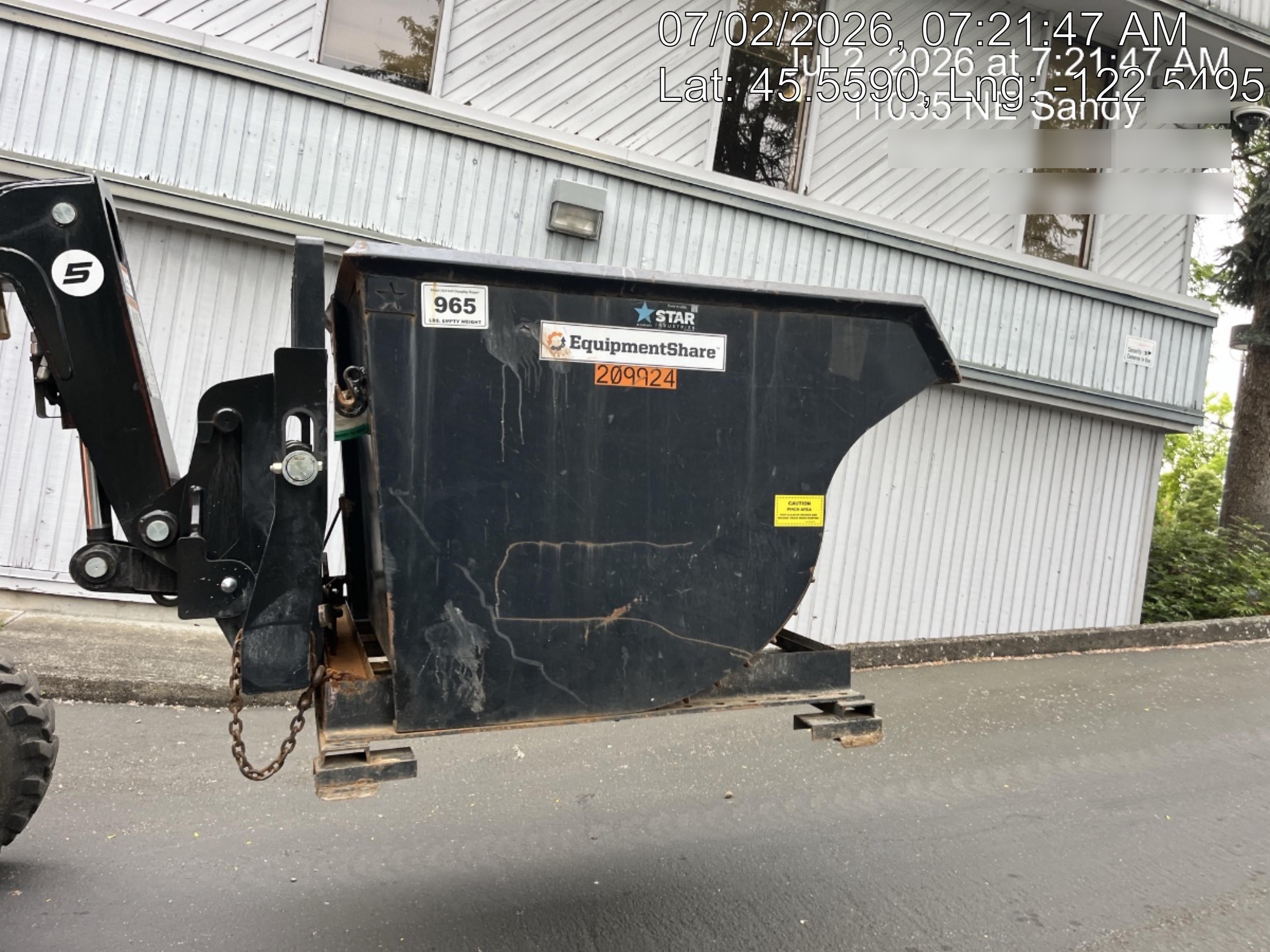 2022 STAR INDUSTRIES M-1820 - Self-Dump Hopper