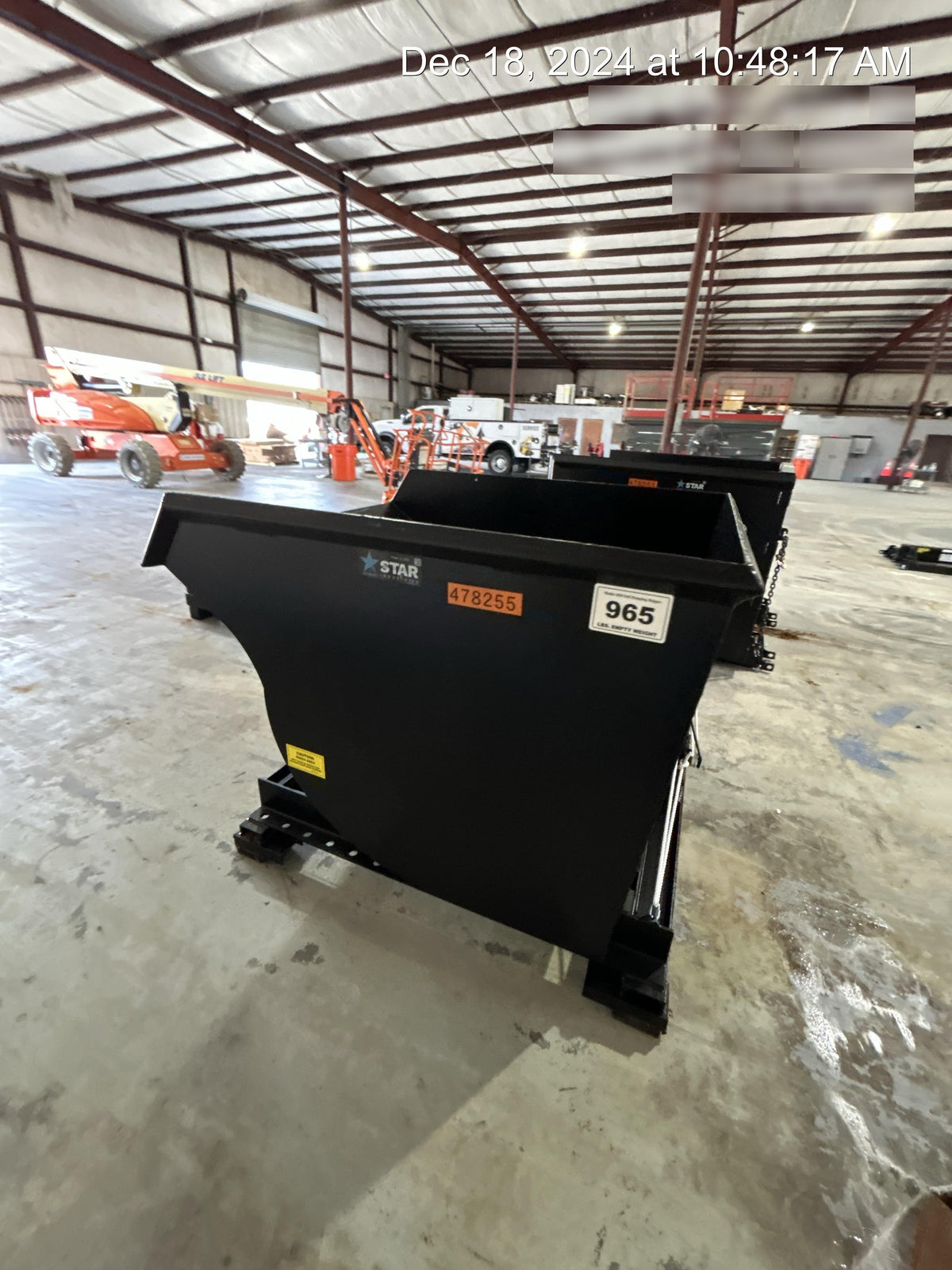 2024 STAR INDUSTRIES M-1820 - Self-Dump Hopper