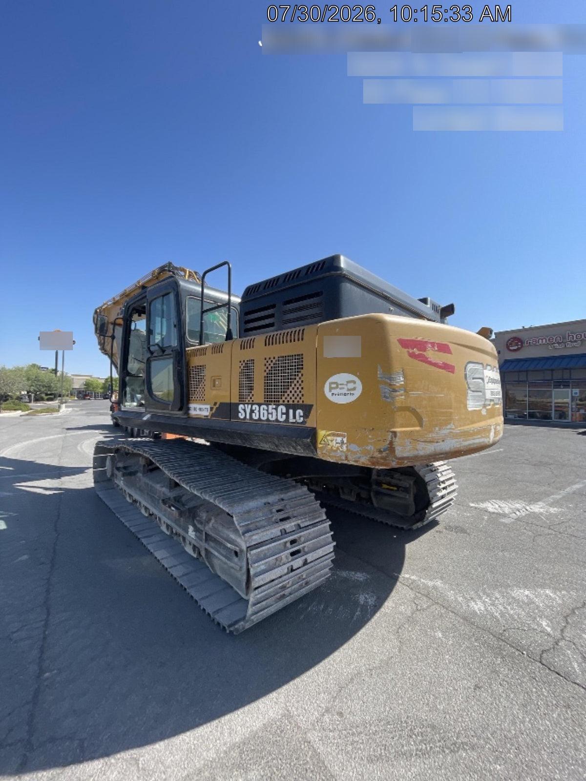 2019 SANY SY365C LC