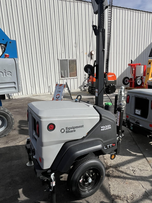 2024 Wacker Neuson LTT4 Diesel, Kohler KDW702, Deep Sea Controller, Auto Start, LED 320W, Bypass Outlet, T3