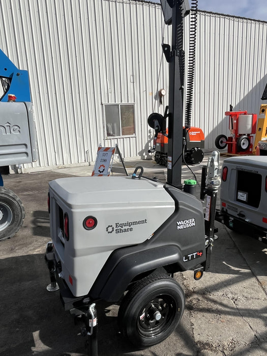 2024 Wacker Neuson LTT4 Diesel, Kohler KDW702, Deep Sea Controller, Auto Start, LED 320W, Bypass Outlet, T3