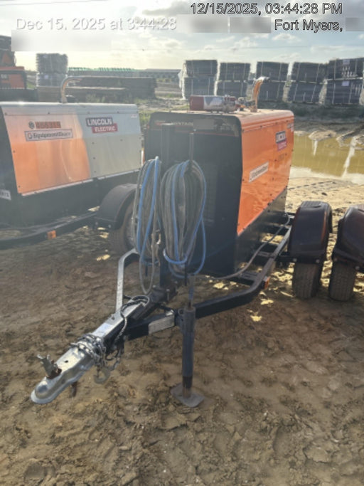 2021 Lincoln Electric Vantage 322 Vantage 322 Ready Pak 3 w/ Decals, ORANGE (includes trailer, cable rack, fender light kit) NO Telematics