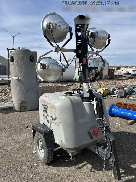 Wacker Neuson LTV6K-MH Wacker Neuson LTV6K Mobile Light Tower w/Fuel Level Sensor Installed