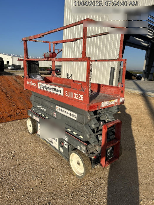 2019 Skyjack SJIII-3226 Standard Options, Trojan Batteries