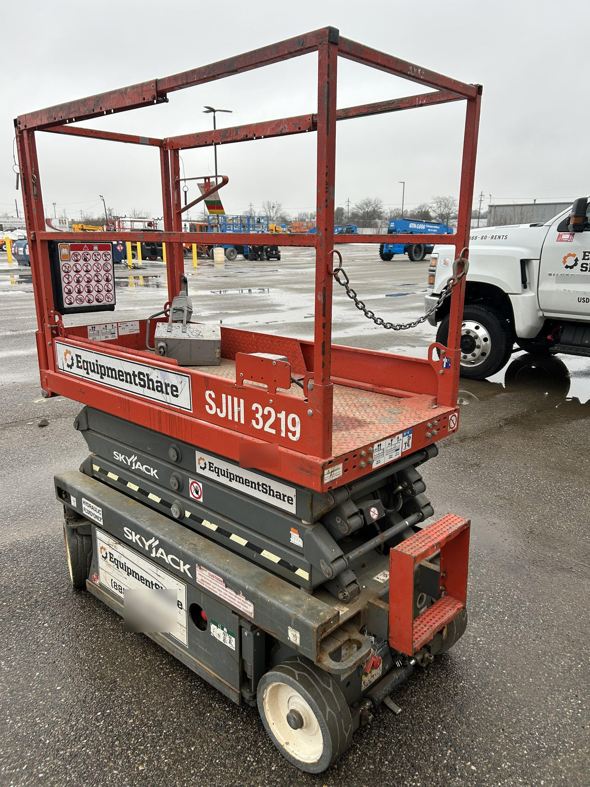 2019 Skyjack SJIII-3219 Standard Options, Trojan Batteries