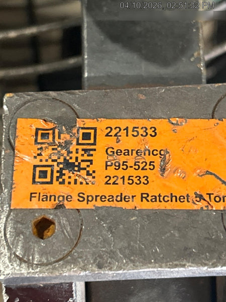 2022 GEARENCG MFG P95-525 GEARNCG MFG