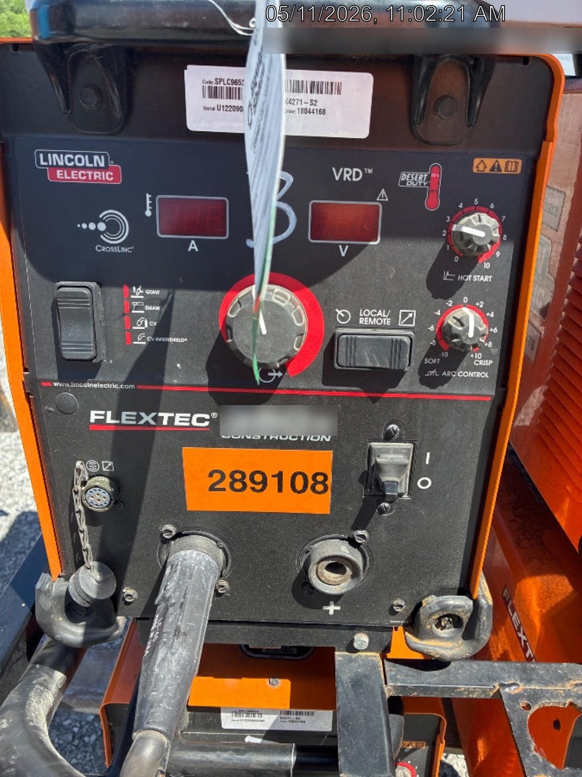 2022 LINCOLN ELECTRIC FLEXTEC 350X