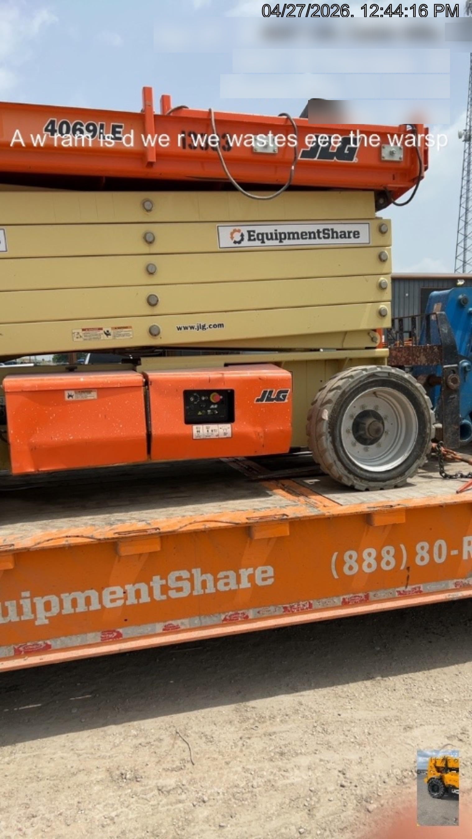 2018 JLG 4069LE
