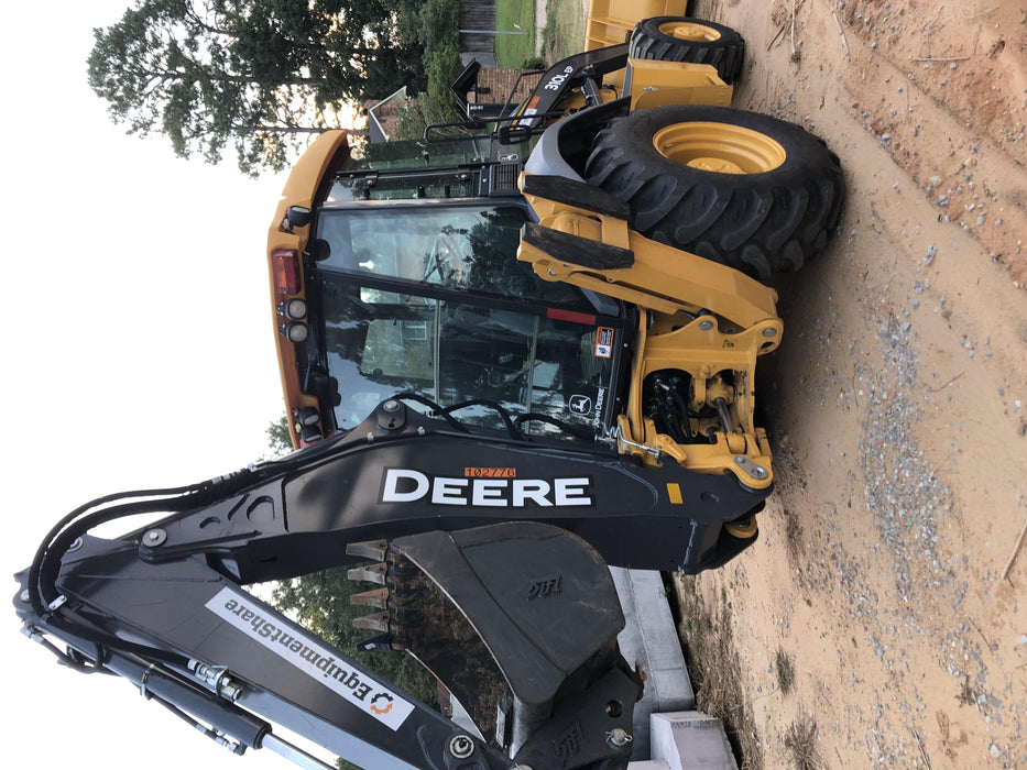 2020 John Deere 310LEP Cab/Heat/Air, 4WD, Standard Stick, Pilot Controls, 2 Way Hydraulics, TAG Manual QC