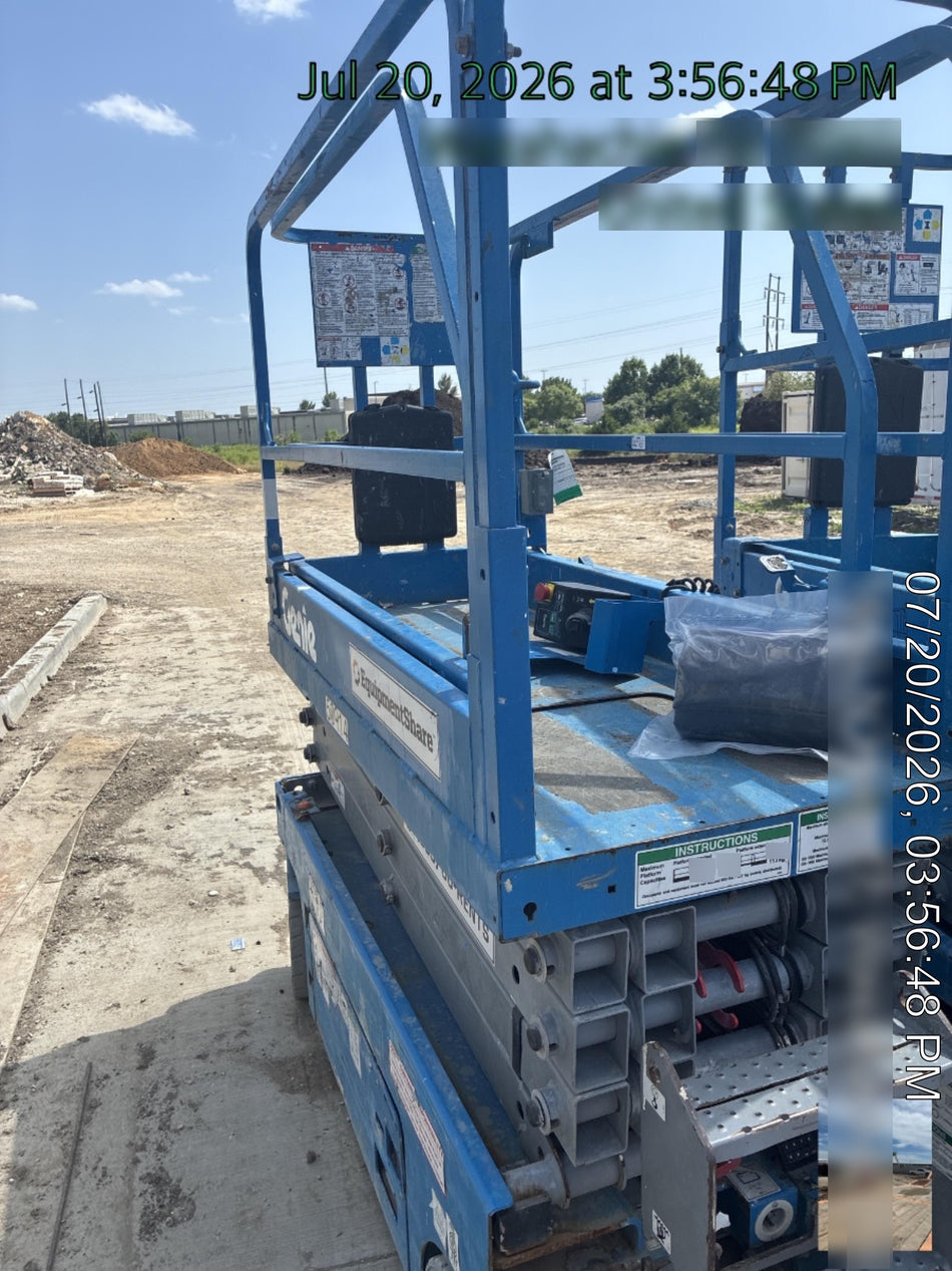 2019 Genie GS-1930 Fixed Rails with Chain Entry
