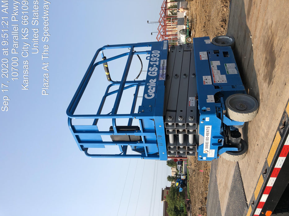 2018 Genie GS-1930 Genie GS-1930 w/Fixed Rail, Chain Entry