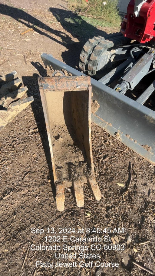 2024 TAG MANUFACTURING 12" HD Bucket, Mini Excavator - Tag