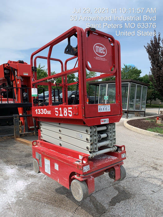 2017 MEC 1330SE 13' Scissor Lift w/2 Year Extended Full Warranty