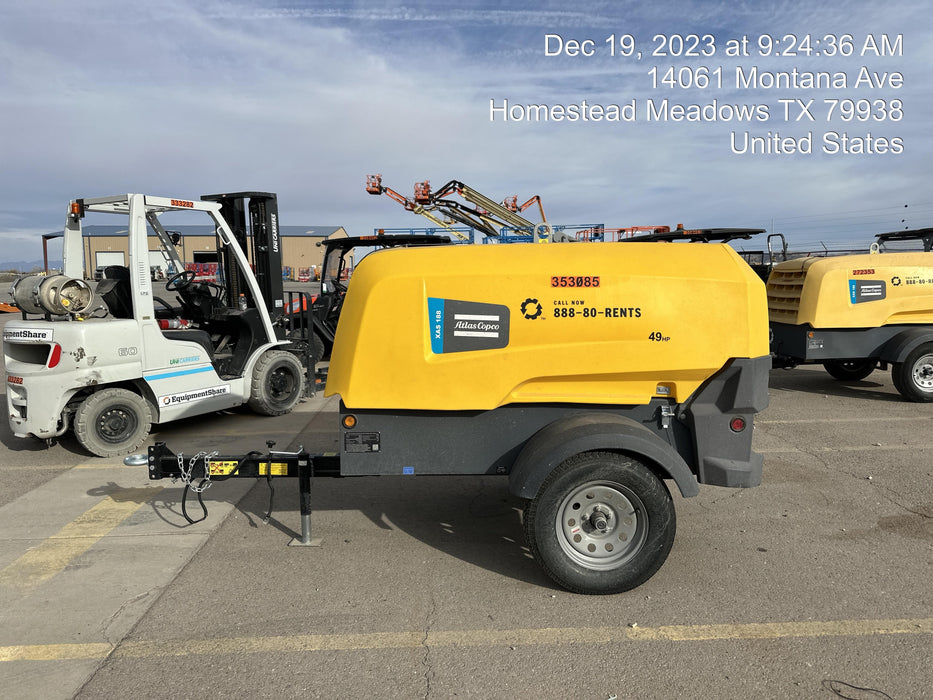 2023 ATLAS COPCO XAS188 CWK