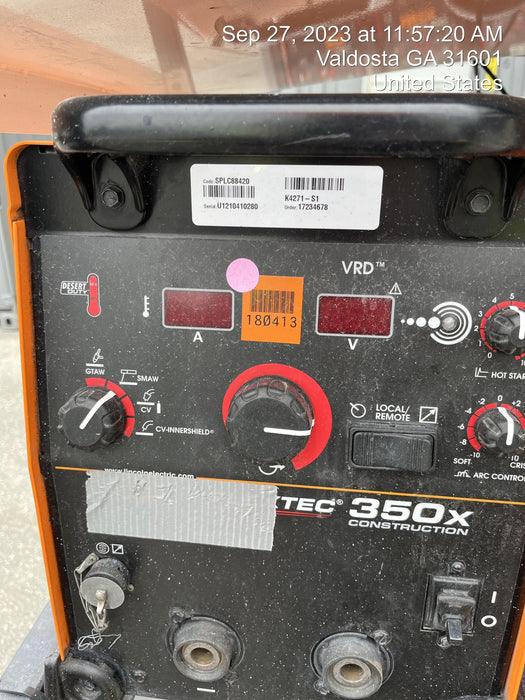 2021 LINCOLN ELECTRIC FLEXTEC 350X