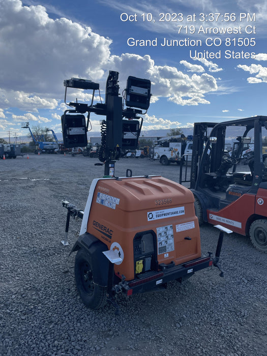 2023 Generac MLT2 Diesel, Flex Switch 120V Input, Powerzone Controller, (4) 320W LED Lights, 4kW Generator, 39.9 Gal Fuel Tank, 2" Ball, T3