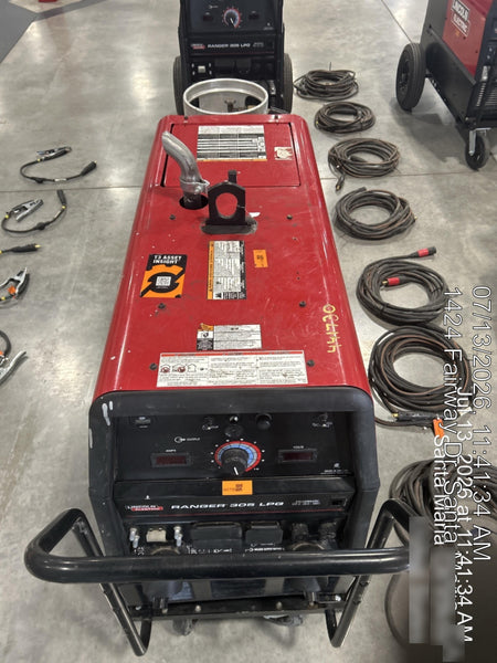 2024 Lincoln Electric Ranger 305 LPG Ranger 305 LPG (KOHLER) ONEPAK K5168-1 Red