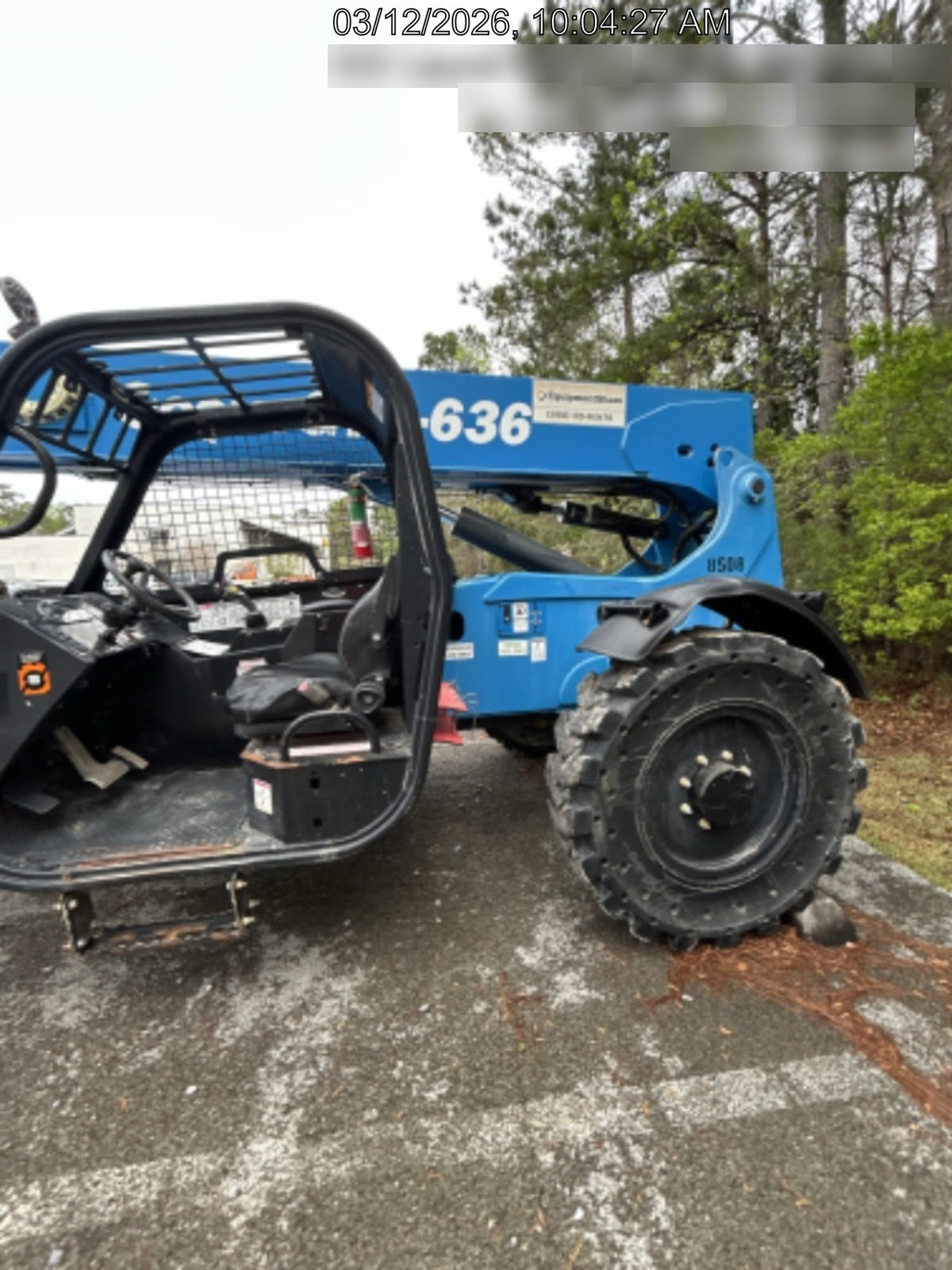 2018 GENIE GTH-636