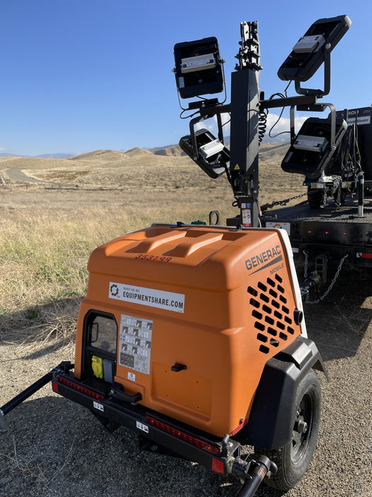 2023 Generac MLT2 Diesel, Flex Switch 120V Input, Powerzone Controller, (4) 320W LED Lights, 4kW Generator, 39.9 Gal Fuel Tank, 2" Ball, T3