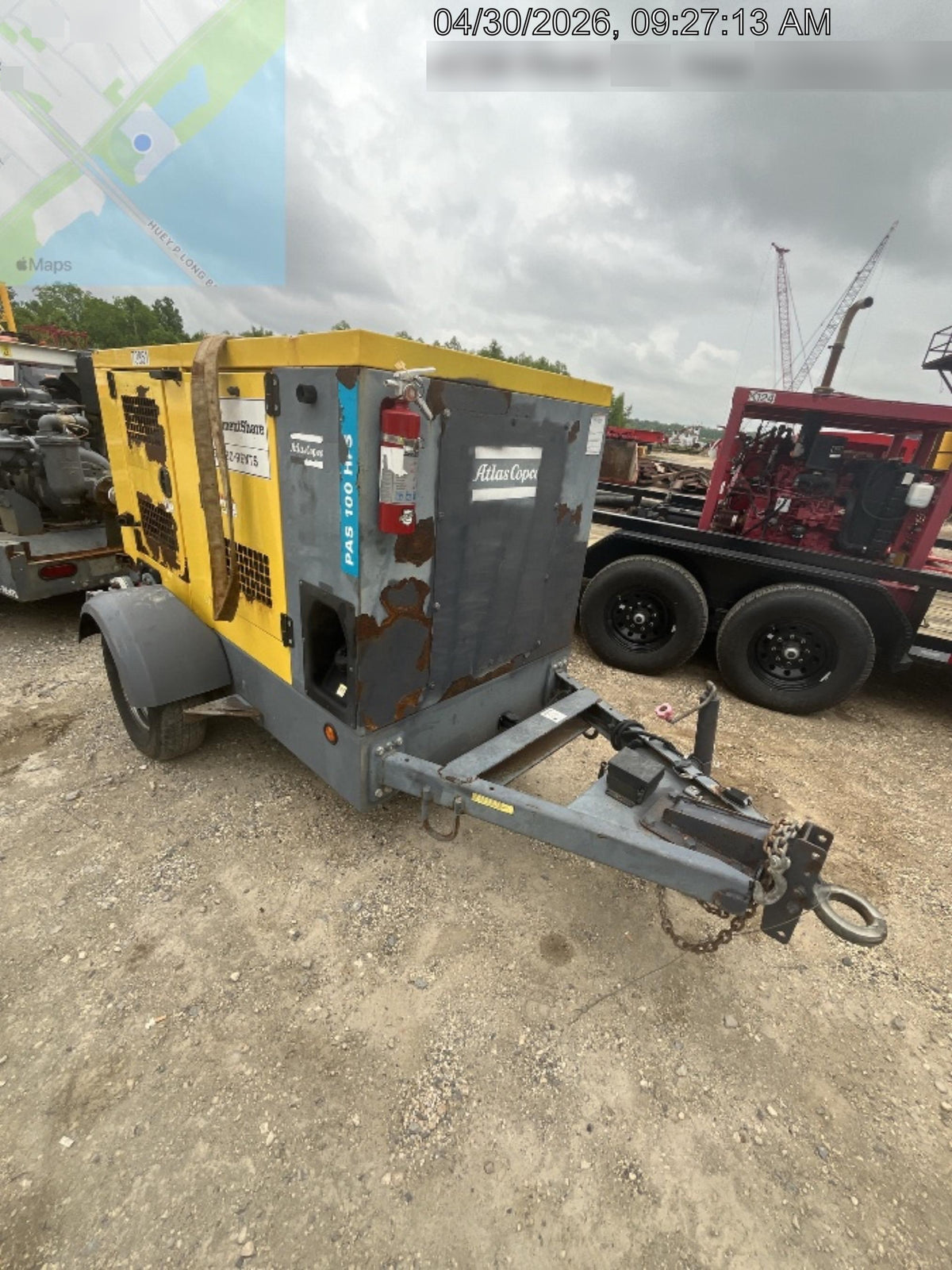 2020 ATLAS COPCO PAS 100 HF CS Enclosed