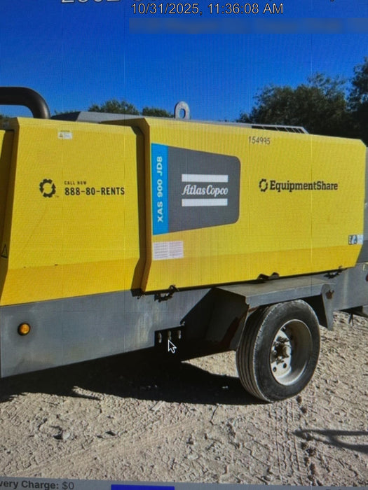 2021 ATLAS COPCO XAS 900