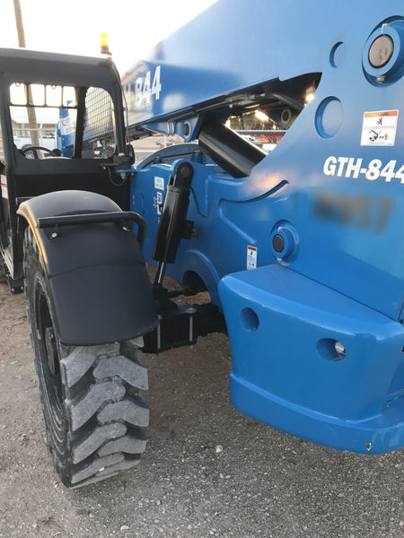 2018 Genie GTH-844 Genie GTH-844 w/ROPS, Work Lights, Solid Tires, RH Cab Mesh, Beacon, 60" Carriage and Forks