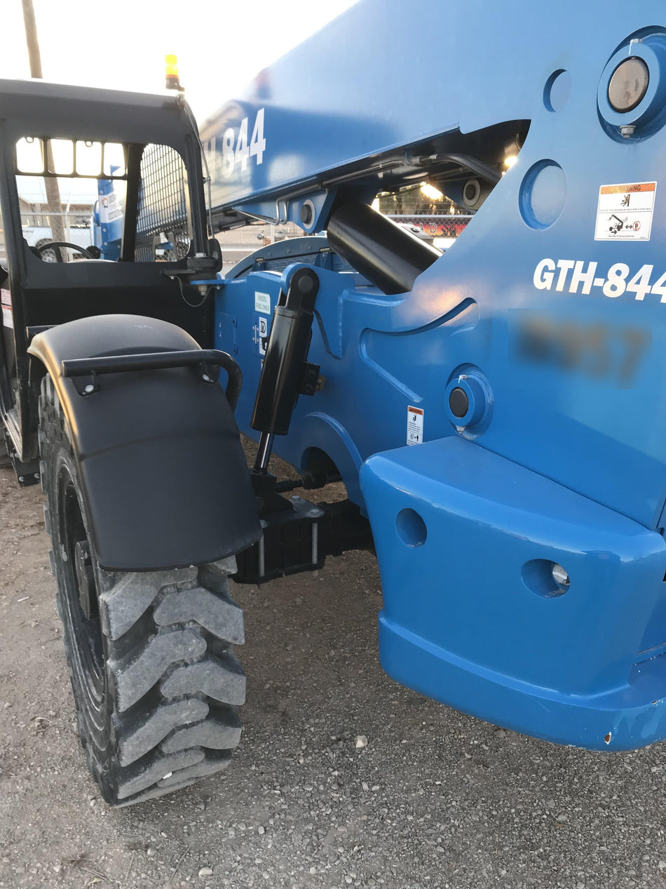 2018 Genie GTH-844 Genie GTH-844 w/ROPS, Work Lights, Solid Tires, RH Cab Mesh, Beacon, 60" Carriage and Forks