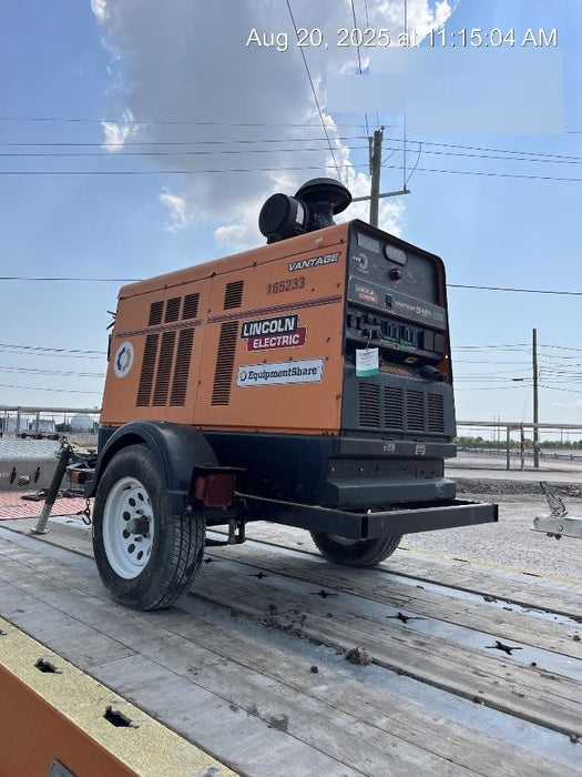 2021 Lincoln Electric Vantage 549X Ready Pak 3, ORANGE (includes trailer, cable rack, fender light kit)