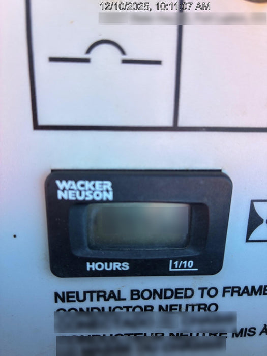 2018 Wacker Neuson LTV6L-MH Wacker Neuson LTV6L Mobile Light Tower w/Fuel Level Sensor Installed