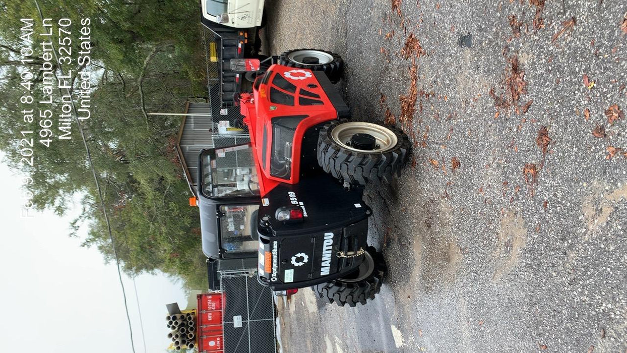 2020 Manitou MTA5519 Canopy, Solid Tires, Work Lights, Beacon, Aux Hydraulics, Back up Alarm, Mirrors, ES Keypad