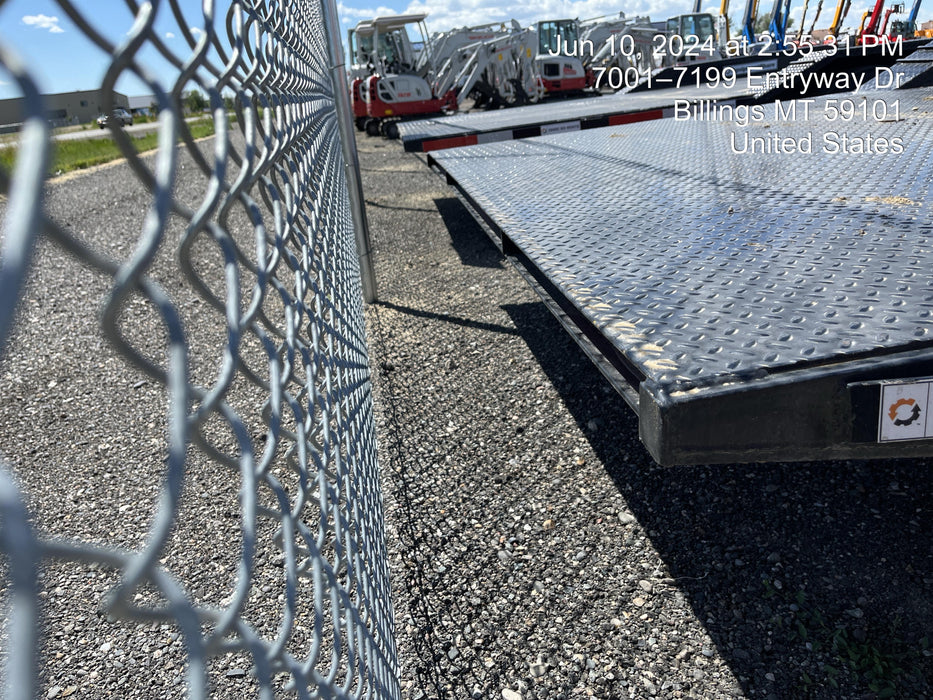 2024 TEXAS PRIDE TRAILERS 21' Lowboy Gravity Tilt Bed 14K Bumper Pull Trailer