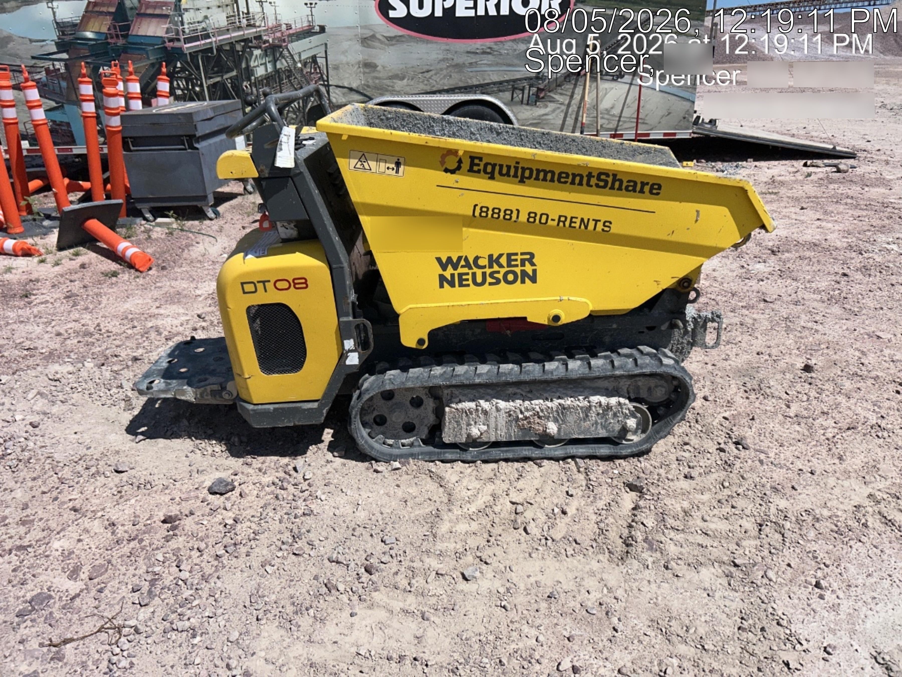 2019 WACKER NEUSON DT08