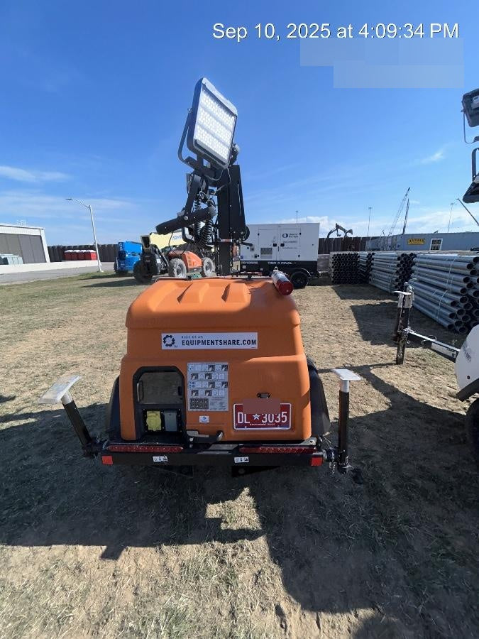 2023 Generac MLT2 Diesel, Flex Switch 120V Input, Powerzone Controller, 
(4) 320W LED Lights, 4kW Generator, 39.9 Gal Fuel Tank, 2" Ball, T3