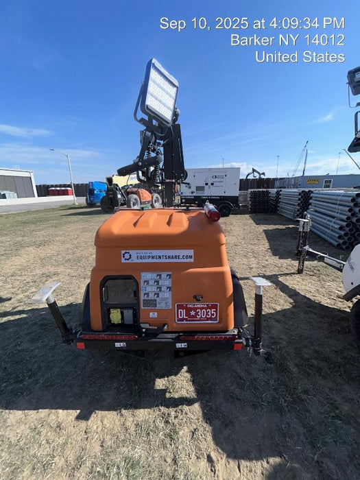 2023 Generac MLT2 Diesel, Flex Switch 120V Input, Powerzone Controller, 
(4) 320W LED Lights, 4kW Generator, 39.9 Gal Fuel Tank, 2" Ball, T3