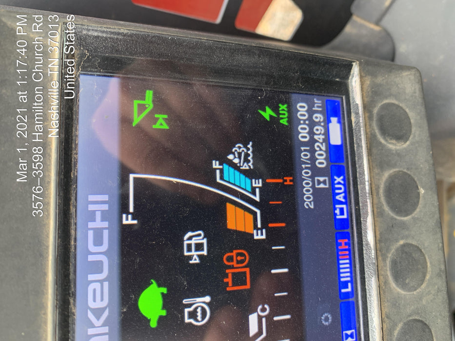 2020 Takeuchi TL12R2-R Canopy, 111hp, Manual QC