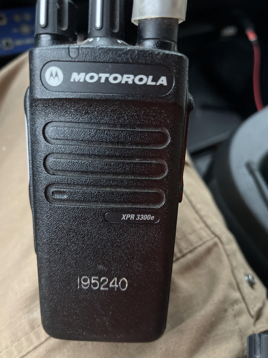 2021 MOTOROLA XPR3300E