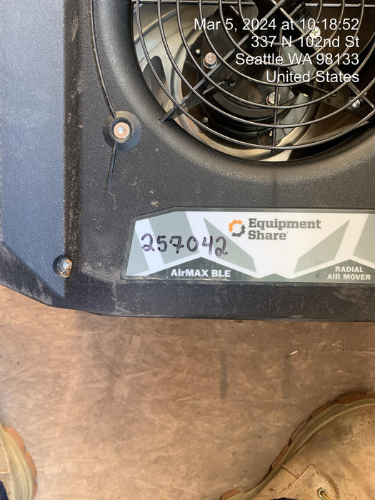 2022 PHOENIX AirMAX Radial Air Mover