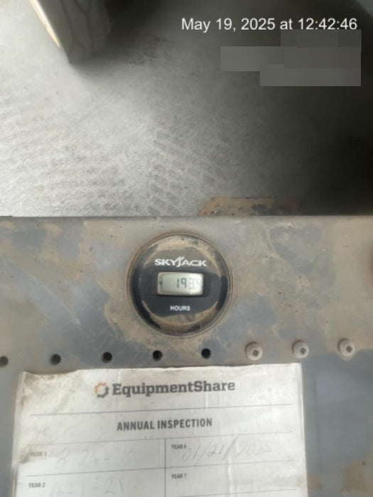 2019 Skyjack SJIII-3219 Standard w/Trojan Batteries