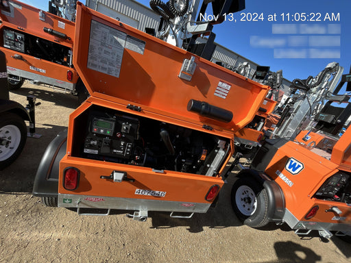 2024 Wanco WLTT-4MM4K Diesel, Deep Sea Controller, Shore Power Plug, Auto Start, (4) 350W LED Floodlights, 4kW Generator, 60 Gal Fuel Tank, 2" Ball, T3