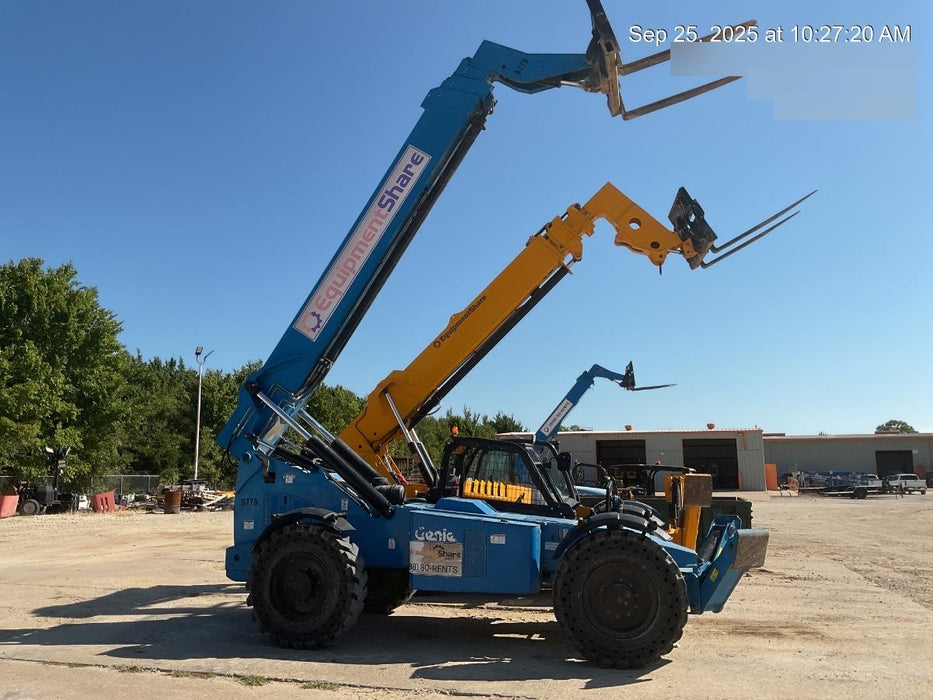 2017 Genie GTH-1056 Genie GTH1056, Solid Tires, 60" carriage, Open ROPS