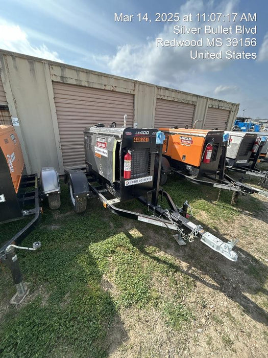 2024 Lincoln Electric LE400 Kubota V1505, Trlr, Cable Rack, Light Kit, ES Decals, T3