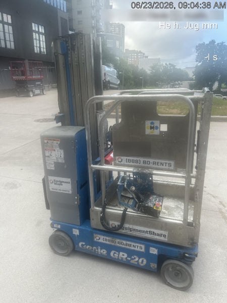 2019 GENIE GR-20