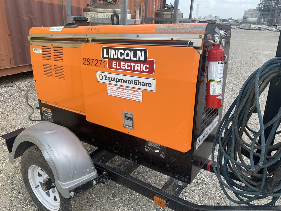 2023 Lincoln Electric LE400 Kubota V1505, Trlr, Cable Rack, Light Kit, ES Decals, T3