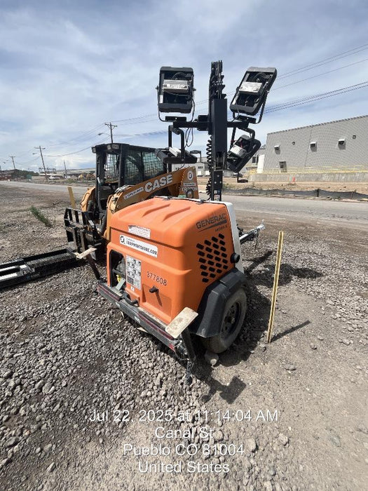 2023 Generac MLT2 Diesel, Flex Switch 120V Input, Powerzone Controller, 
(4) 320W LED Lights, 4kW Generator, 39.9 Gal Fuel Tank, 2" Ball, T3